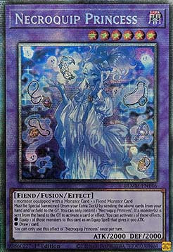 Necroquip Princess (V.2) BLMM-EN146 Starlight Rare Near Mint Englisch 1. Auflage