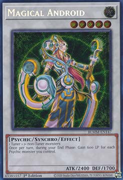 Magischer Android BLMM-147 Secret Rare Near Mint Deutsch 1. Auflage