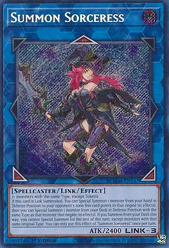Summon Sorceress BLMM-EN157 Secret Rare Near Mint Englisch 1. Auflage