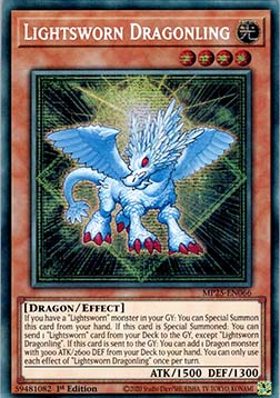 Lichtverpflichteter Drachenling MP25-DE066 Secret Rare Excellent Deutsch 1. Auflage