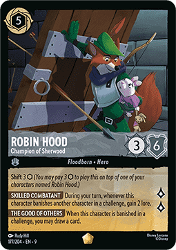 Robin Hood - Champion von Sherwood 9FAB-177 Legendary Near Mint Deutsch