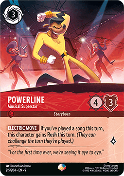 Powerline - Musikalischer Superstar 9FAB-215 Epic Near Mint Deutsch Foil