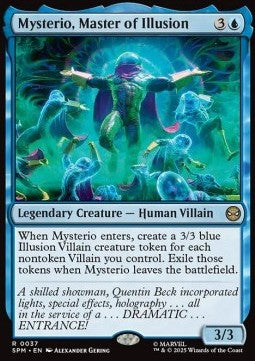 Mysterio, Master of Illusion SPM-37 Rare Near Mint Englisch