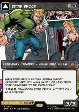 Eddie Brock // Venom, Lethal Protector (V.1) XSPM-224 Mythic Near Mint Deutsch