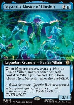 Mysterio, Master of Illusion XSPM-253 Rare Near Mint Englisch Foil