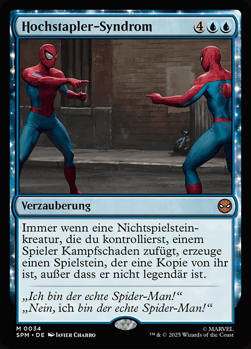 Hochstapler-Syndrom SPM-34 Mythic Near Mint Deutsch Foil