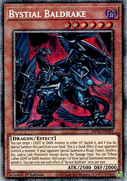 Bystial Baldrake MP25-EN045 Starlight Rare Near Mint Englisch 1. Auflage