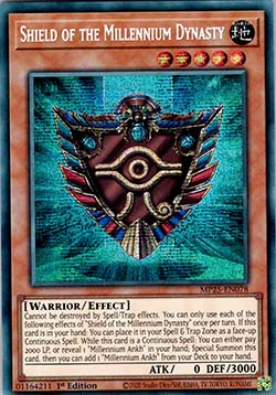 Schild der Millenniumsdynastie MP25-078 Secret Rare Excellent Deutsch 1. Auflage