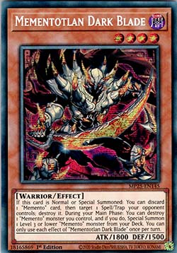 Mementotlan Dark Blade MP25-EN145 Secret Rare Near Mint Englisch 1. Auflage