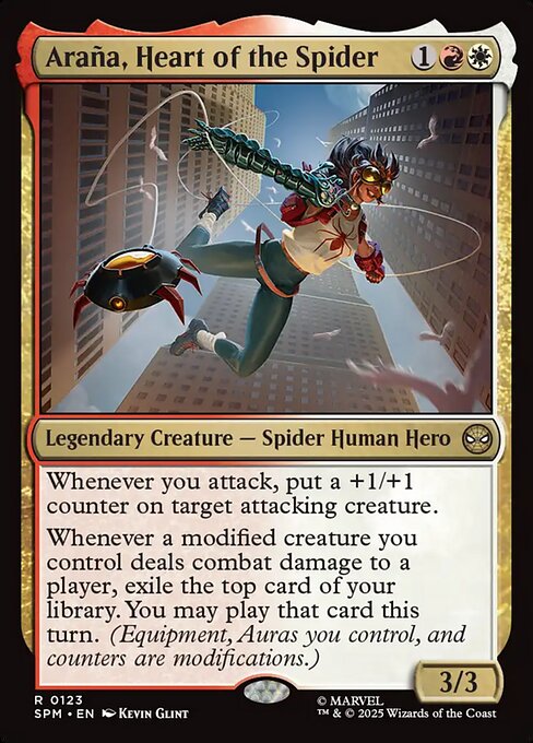 Araña, Heart of the Spider SPM-123 Rare Near Mint Englisch