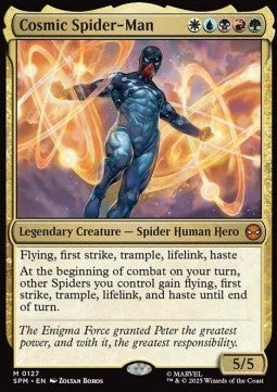 Cosmic Spider-Man SPM-127 Mythic Near Mint Deutsch