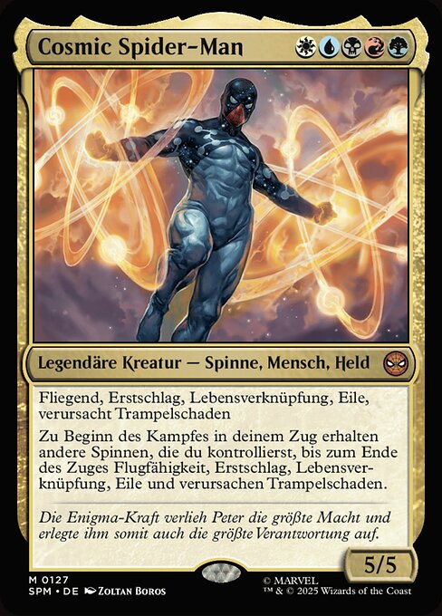 Cosmic Spider-Man SPM-127 Mythic Near Mint Deutsch