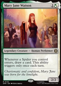 Mary Jane Watson SPM-134 Rare Near Mint Englisch