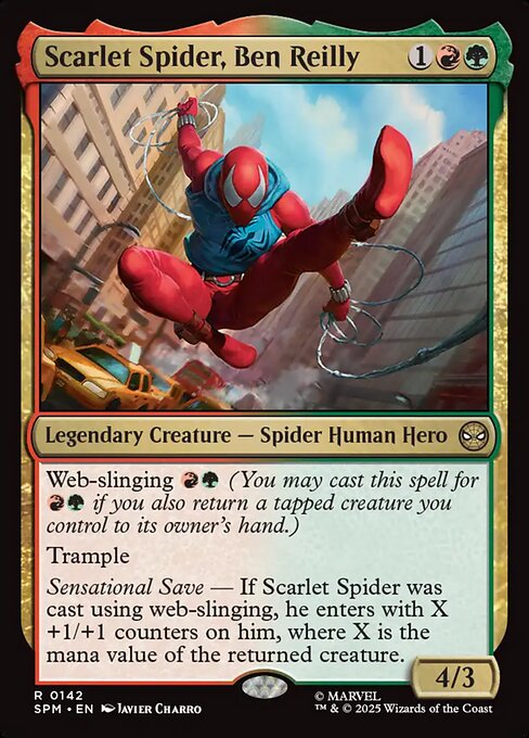 Scarlet Spider, Ben Reilly SPM-142 Rare Near Mint Englisch