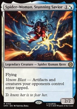Spider-Woman, Stunning Savior SPM-152 Rare Near Mint Englisch