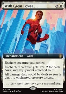 With Great Power... XSPM-248 Rare Near Mint Englisch Foil