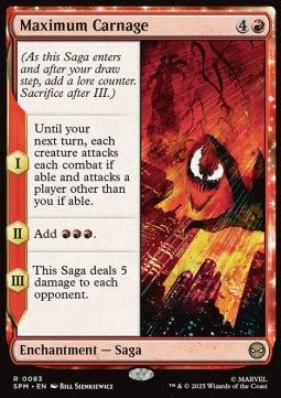 Maximum Carnage SPM-83 Rare Near Mint Englisch