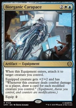 Biorganic Carapace SPM-124 Rare Near Mint Englisch Foil
