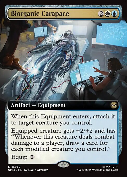 Biorganic Carapace XSPM-269 Rare Near Mint Englisch Foil