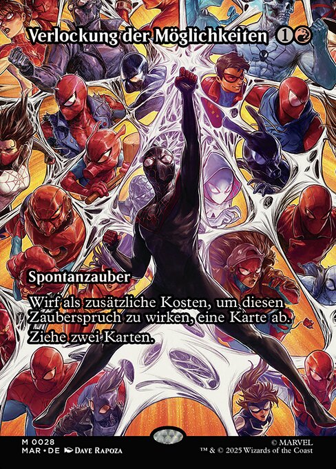 Verlockung der Möglichkeiten MAR-28 Mythic Near Mint Deutsch