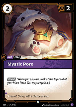 Mystic Poro OGN-171 Common Near Mint Englisch Foil