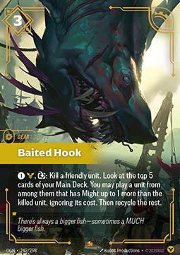 Baited Hook OGN-242 Epic Near Mint Englisch Foil