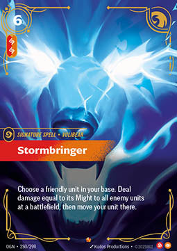 Stormbringer OGN-250 Epic Near Mint Englisch Foil