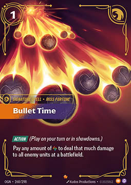 Bullet Time OGN-268 Epic Near Mint Englisch Foil