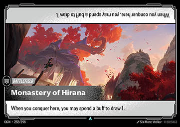 Monastery of Hirana OGN-282 Uncommon Near Mint Englisch Foil