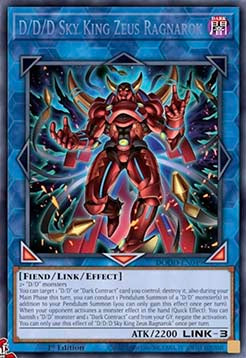 D/D/D-Himmelskönig Zeus Ragnarok (V.1) DOOD-049 Secret Rare Near Mint Deutsch 1. Auflage