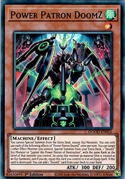 Machtpatron UntergangZ DOOD-011 Super Rare Near Mint Deutsch 1. Auflage