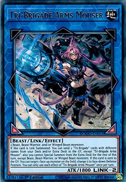 Sta-Brigade-Waffen Mouser (V.1) DOOD-051 Ultra Rare Near Mint Deutsch 1. Auflage