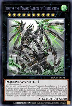 Jupiter der Machtpatron der Zerstörung PROM-SP1 Secret Rare Near Mint Deutsch