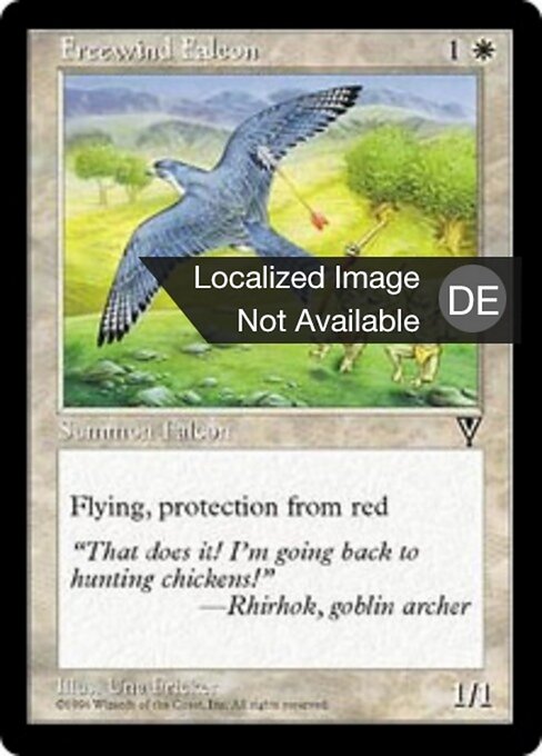 Pfeilschneller Falke VIS- Common Good Deutsch