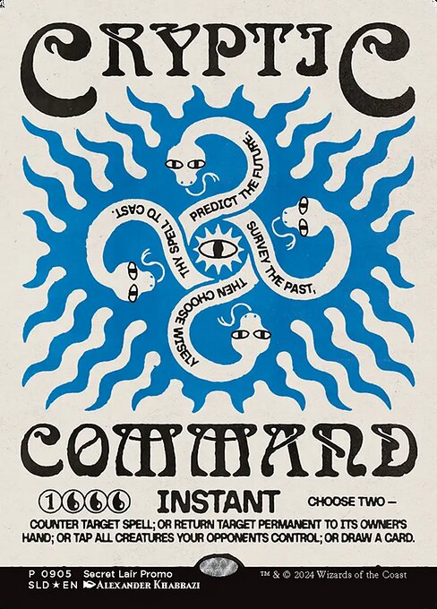 Cryptic Command SLDSSS-905 Rare Near Mint Englisch Foil