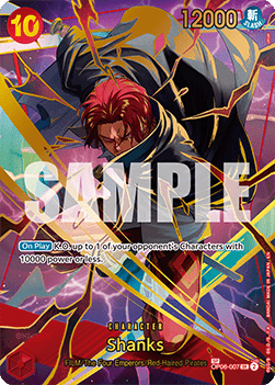 Shanks (OP06-007) (V.2) PRB02 Special Rare Excellent Französisch