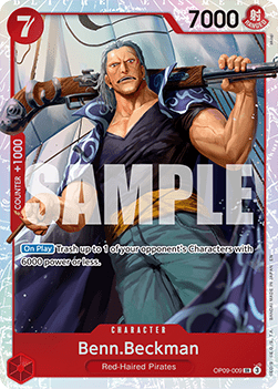 Benn.Beckman (OP09-009) PRB02 Super Rare Near Mint Englisch