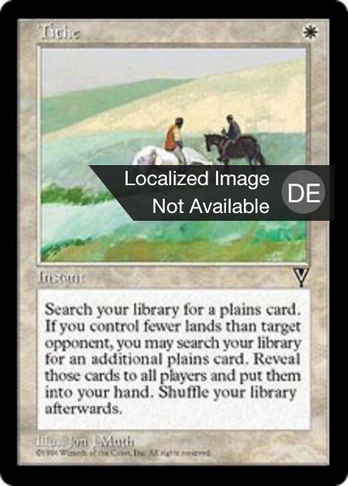 Zehnteil VIS- Rare Light Played Deutsch