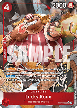 Lucky.Roux (PRB02-003) (V.2) PRB02 Alternate Art Near Mint Englisch
