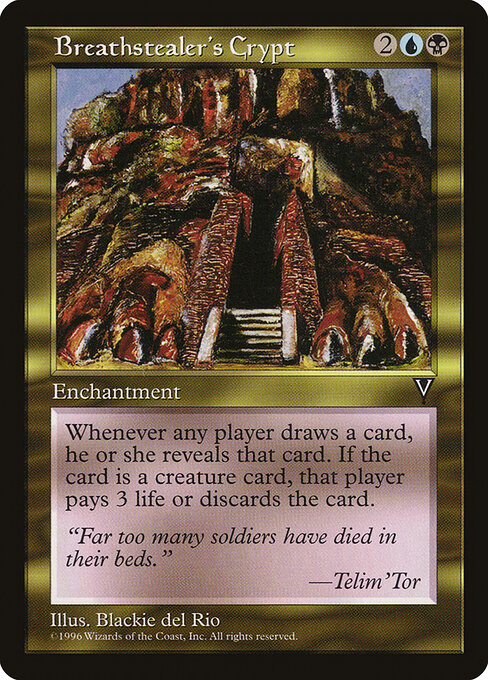 Breathstealer's Crypt VIS- Rare Light Played Englisch