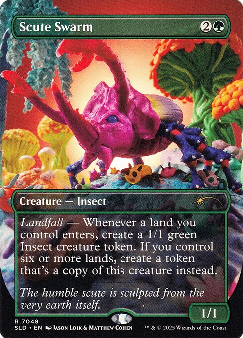 Scute Swarm SLD-7048 Rare Near Mint Englisch Foil