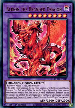 Albion der markierte Drache CH01-043 Ultra Rare Near Mint Deutsch 1. Auflage