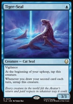 Tiger-Seal TLA-75 Rare Near Mint Englisch