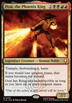 Ozai, the Phoenix King TLA-235 Mythic Near Mint Englisch