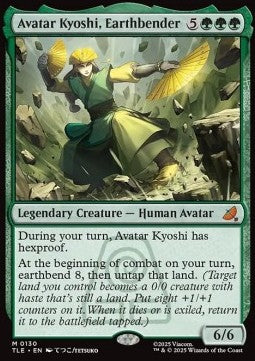 Avatar Kyoshi, Earthbender TLE-130 Mythic Excellent Englisch Foil