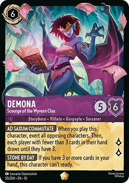 Demona - Peinigerin des Wyvern-Clans 10WHI-055 Legendary Near Mint Deutsch