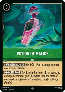 Potion of Malice 10WHI-098 Super Rare Near Mint Englisch