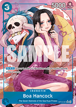 Boa Hancock (OP13-051) (V.2) OP13 Alternate Art Near Mint Englisch