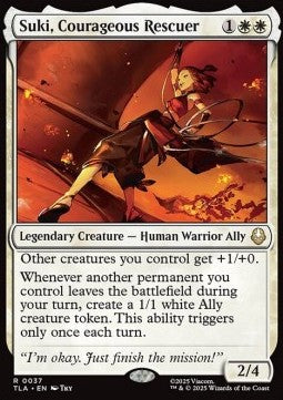 Suki, Courageous Rescuer TLA-37 Rare Near Mint Englisch Foil