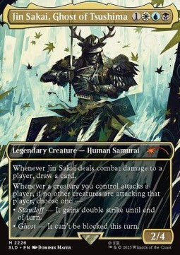 Jin Sakai, Ghost of Tsushima SLDPS-2226 Mythic Near Mint Englisch Foil